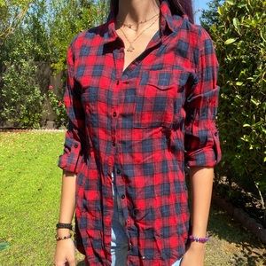 FOREVER 21 PLAID shirt